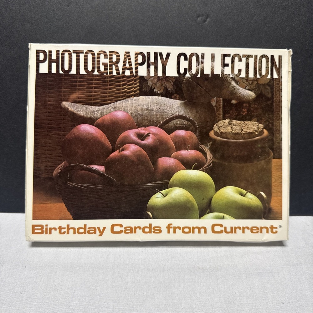 Current Birthday Cards Set Of 8 With Envelopes Photography Collection New 1981